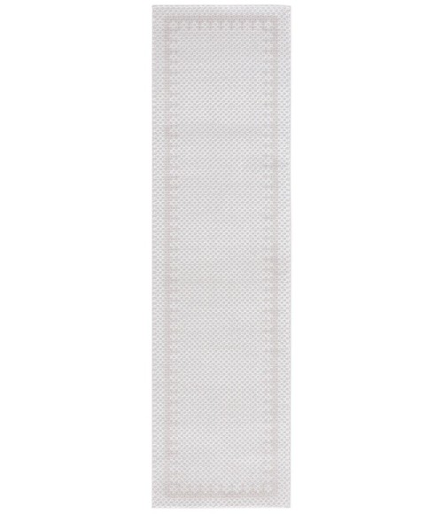 Safavieh Continental Light Grey / Dark Grey CON118 2 ft. 3 in. X 8 ft. Runner Rug