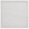 Safavieh Continental Light Grey / Dark Grey CON118 6 ft. 7 in. X 6 ft. 7 in. Square Rug