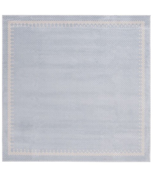 Safavieh Continental Blue / Beige CON118 6 ft. 7 in. X 6 ft. 7 in. Square Rug