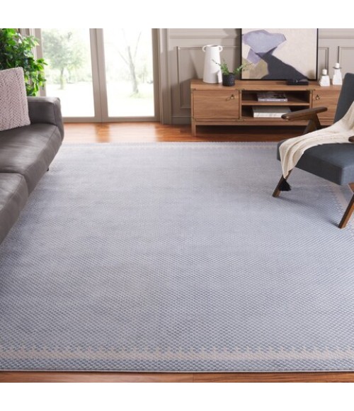 Safavieh Continental Blue / Beige CON118 5 ft. 3 in. X 7 ft. 6 in. Rectangle Rug