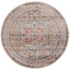 Safavieh Cornelia  Gold CRN208 6 ft. 7 in. X 6 ft. 7 in. Round Rug