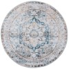 Safavieh Cornelia  Blue CRN208 6 ft. 7 in. X 6 ft. 7 in. Round Rug