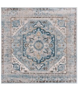 Safavieh Cornelia  Blue CRN208 6 ft. 7 in. X 6 ft. 7 in. Square Rug