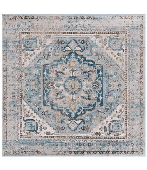 Safavieh Cornelia  Blue CRN208 6 ft. 7 in. X 6 ft. 7 in. Square Rug