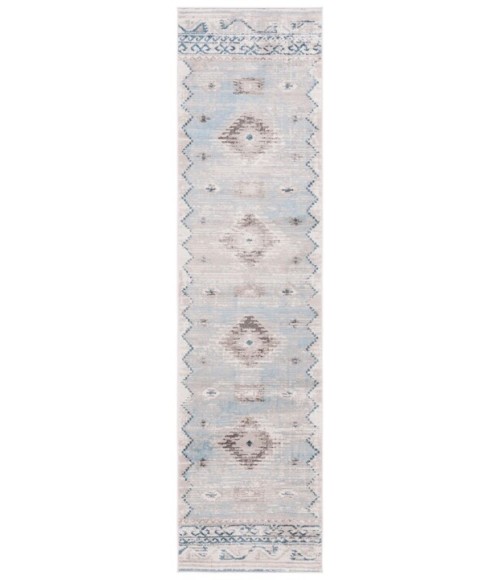 Safavieh Cornelia Blue / Ivory Rug CRN234 2 ft. 2 in. X 8 ft. Runner - Rugs Town Safavieh Cornelia Blue / Ivory CRN234 2 ft. 2 in. X 8 ft. Runner Rug