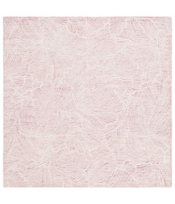 Safavieh Ebony Pink / Ivory EBN101 6 ft. X 6 ft. Square Rug