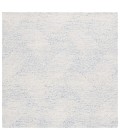 Safavieh Ebony Blue / Ivory EBN105 6 ft. X 6 ft. Square Rug