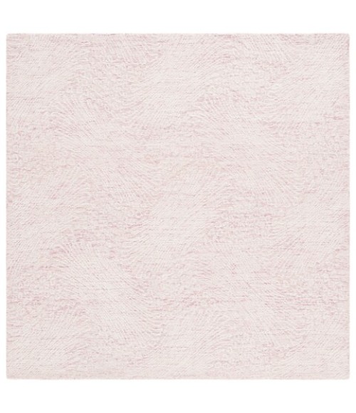 Safavieh Ebony Pink / Ivory EBN105 6 ft. X 6 ft. Square Rug