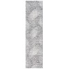 Safavieh Ebony Black / Ivory EBN105 2 ft. 3 in. X 9 ft. Runner Rug