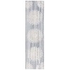 Safavieh Ebony Grey / Ivory EBN106 2 ft. 3 in. X 9 ft. Runner Rug