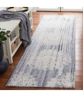 Safavieh Ebony Grey / Ivory EBN106 2 ft. 3 in. X 9 ft. Runner Rug
