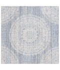Safavieh Ebony Blue / Ivory EBN106 6 ft. X 6 ft. Square Rug