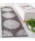 Safavieh Ebony Brown / Ivory EBN106 2 ft. 3 in. X 9 ft. Runner Rug