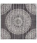 Safavieh Ebony Brown / Ivory EBN106 6 ft. X 6 ft. Square Rug