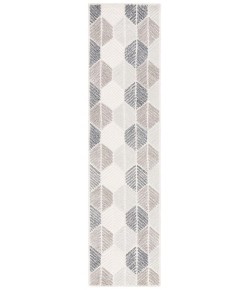Safavieh Ebony Grey / Ivory EBN108 2 ft. 3 in. X 9 ft. Runner Rug