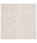 Safavieh Ebony Grey / Ivory EBN111 6 ft. X 6 ft. Square Rug