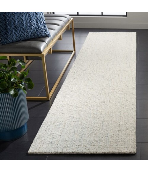 Safavieh Ebony Blue / Ivory EBN111 2 ft. 3 in. X 9 ft. Runner Rug