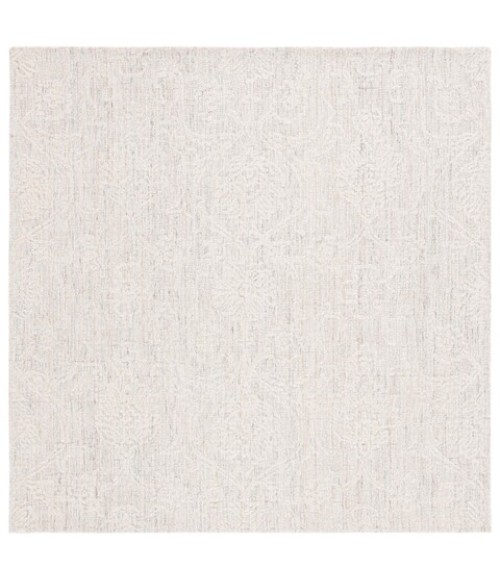 Safavieh Ebony Blue / Ivory EBN111 6 ft. X 6 ft. Square Rug