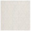 Safavieh Ebony Light Blue / Ivory EBN112 6 ft. X 6 ft. Square Rug