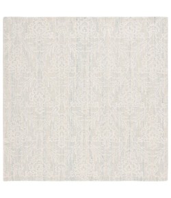 Safavieh Ebony Light Blue / Ivory EBN112 6 ft. X 6 ft. Square Rug
