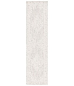 Safavieh Ebony Light Grey / Ivory EBN113 2 ft. 3 in. X 9 ft. Runner Rug