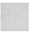 Safavieh Ebony Grey / Ivory EBN207 6 ft. X 6 ft. Square Rug
