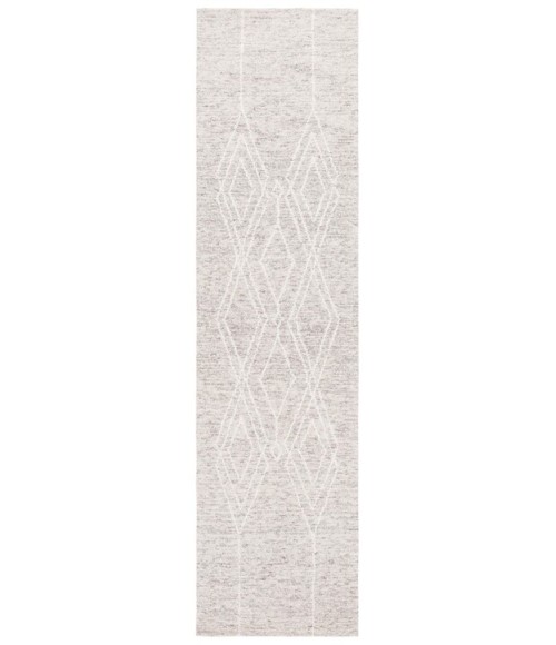 Safavieh Ebony Grey / Ivory EBN357 2 ft. 3 in. X 9 ft. Runner Rug