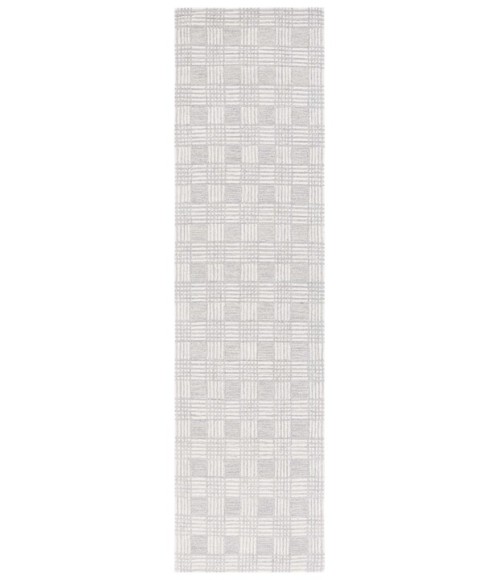 Safavieh Ebony Light Grey / Ivory Rug EBN358 2 ft. 3 in. X 9 ft. Runner - Rugs Town Safavieh Ebony Light Grey / Ivory EBN358 2 ft. 3 in. X 9 ft. Runner Rug