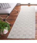 Safavieh Ebony Light Grey / Ivory Rug EBN358 2 ft. 3 in. X 9 ft. Runner - Rugs Town Safavieh Ebony Light Grey / Ivory EBN358 2 ft. 3 in. X 9 ft. Runner Rug
