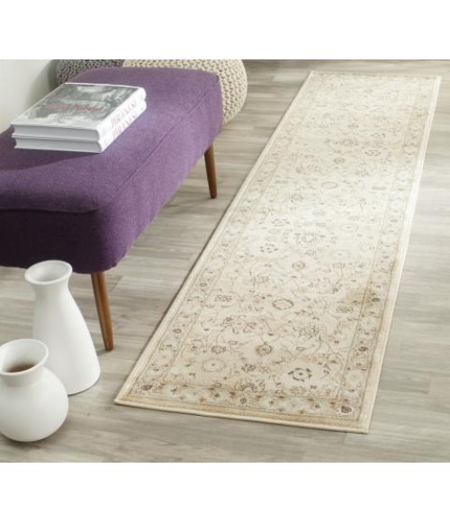 Safavieh Florenteen Ivory / Grey FLR125 2 ft. X 8 ft. Runner Rug