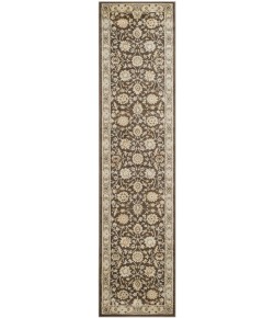Safavieh Florenteen Brown / Ivory FLR125 2 ft. X 8 ft. Runner Rug