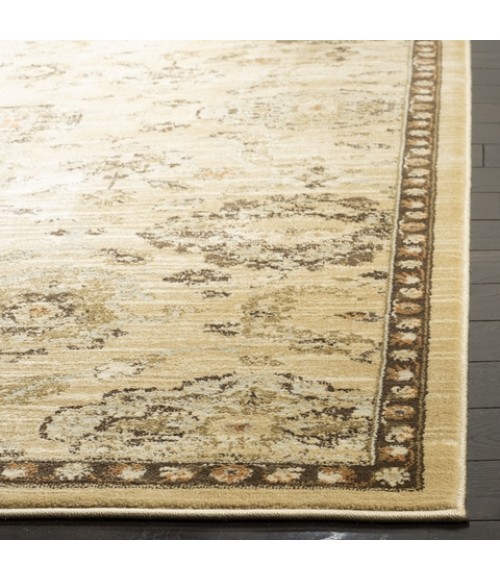 Safavieh Florenteen Ivory / Brown FLR128 4 ft. X 6 ft. Rectangle Rug