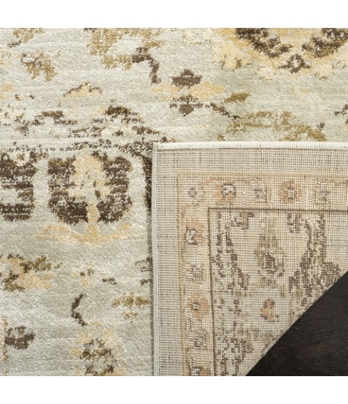Safavieh Florenteen Grey / Ivory FLR128 5 ft. 1 in. X 7 ft. 7 in. Rectangle Rug