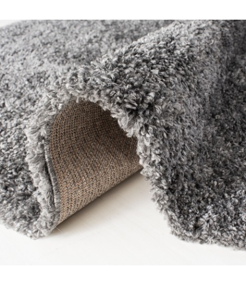 Safavieh Fontana Shag  Silver FNT800 8 ft. X 10 ft. Rectangle Rug