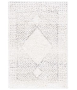 Safavieh Fontana Shag  Ivory / Grey FNT827 9 ft. X 12 ft. Rectangle Rug