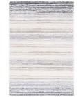 Safavieh Fontana Shag  Ivory / Grey FNT832 4 ft. X 6 ft. Rectangle Rug