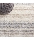 Safavieh Fontana Shag  Ivory / Grey FNT832 4 ft. X 6 ft. Rectangle Rug