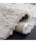 Safavieh Fontana Shag Grey / Ivory Rug FNT890 4 ft. X 4 ft. Round - Rugs Town Safavieh Fontana Shag Grey / Ivory FNT890 4 ft. X 4 ft. Round Rug