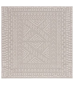 Safavieh Global Beige / Light Beige GLB202 6 ft. 7 in. X 6 ft. 7 in. Square Rug