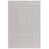 Safavieh Global Grey / Ivory GLB202 9 ft. X 12 ft. Rectangle Rug