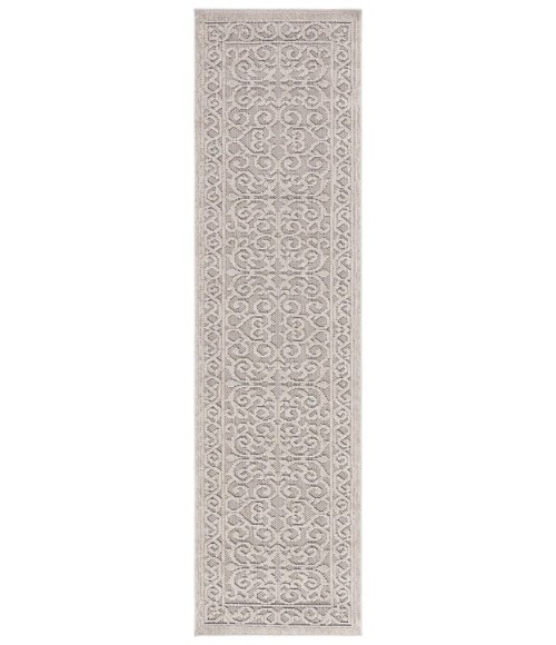 Safavieh Global Beige / Light Beige GLB204 2 ft. 2 in. X 8 ft. Runner Rug