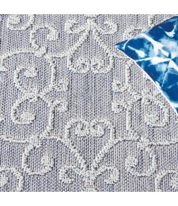 Safavieh Global Blue / Grey GLB204 2 ft. 2 in. X 8 ft. Runner Rug