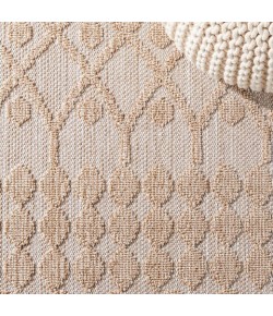 Safavieh Global Beige / Brown GLB206 6 ft. 7 in. X 6 ft. 7 in. Round Rug