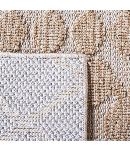 Safavieh Global Beige / Brown GLB206 6 ft. 7 in. X 6 ft. 7 in. Round Rug