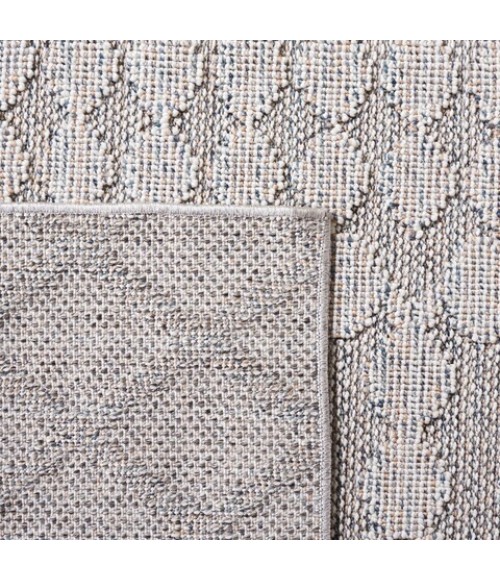 Safavieh Global Grey / Ivory GLB206 6 ft. 7 in. X 6 ft. 7 in. Round Rug