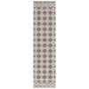 Safavieh Global Beige / Dark Beig GLB208 2 ft. 2 in. X 8 ft. Runner Rug