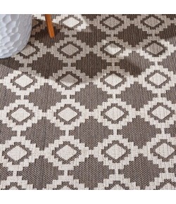 Safavieh Global Beige / Dark Beig GLB208 9 ft. X 12 ft. Rectangle Rug
