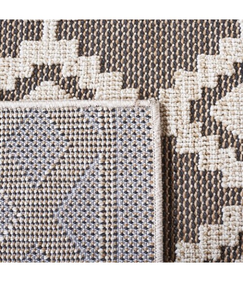 Safavieh Global Beige / Dark Beig GLB208 9 ft. X 12 ft. Rectangle Rug