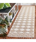 Safavieh Global Beige / Brown GLB208 2 ft. 2 in. X 8 ft. Runner Rug