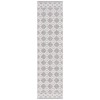 Safavieh Global Grey / Ivory GLB208 2 ft. 2 in. X 8 ft. Runner Rug